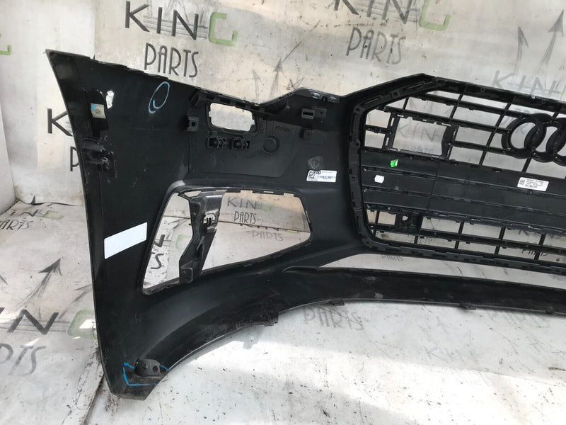 AUDI A6 4K0 C8 2019-ON BLACK FRONT BUMPER GENUINE 4K0807437 A