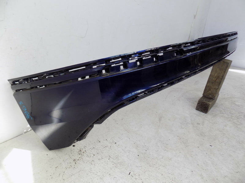VW TIGUAN II MK2 326 R-LINE 2016 2017 BLUE REAR BUMPER GENUINE MIDDLE PART