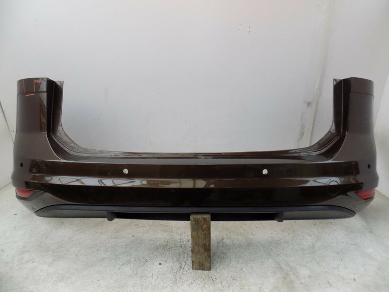 VW TOURAN II MK2 5T 2015-2018 BROWN REAR BUMPER GENUINE PDC 5TA807421AB