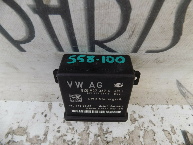 AUDI Q3 2012 - 2016 HEADLIGHT CONTROL UNIT GENUINE  8X0907357C