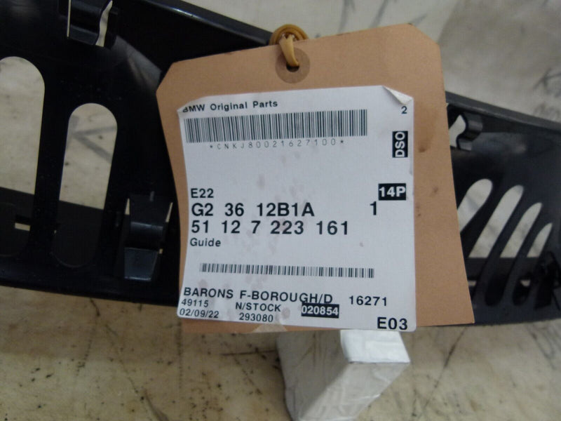 BMW 6 F06 2012-2015 REAR REINFORCEMENT BRACKET GENUINE 5112 7223161