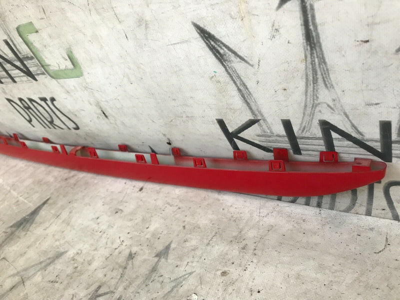 FIAT 500 ABARTH 959 2016-ON FACELIFT REAR BUMPER TRIM IN RED 735633086