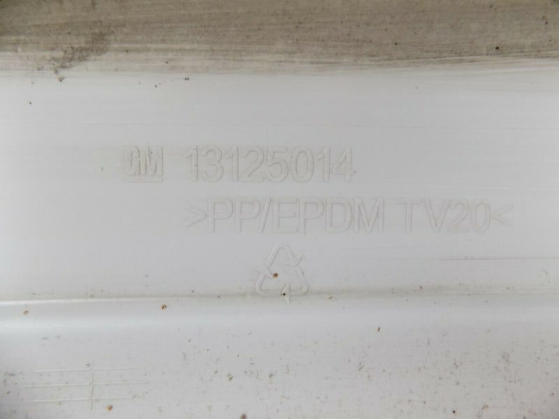 VAUXHALLL ZAFIRA II MK2 B 2006-2014 SILVER REAR BUMPER GENUINE 13125014
