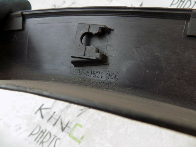 MAZDA CX5 2017-ON FRONT RIGHT WHEEL ARCH TRIM COVER WING KB7W-51-W21