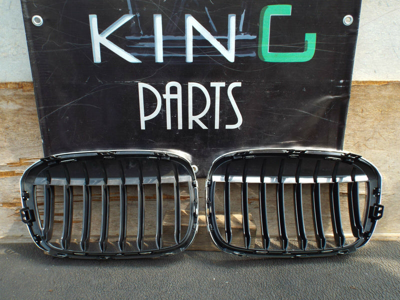 BMW X1 F48 2015-On Front Bumper Grills Grill Kidney 8 Ribs Right Left 7383363