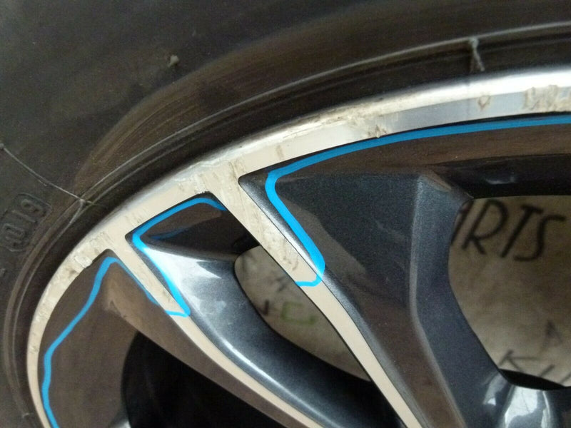 BMW F40 F44 GENUINE ALLOY WHEEL RIM 7,5JX17H2 ET54 17" 6856087 TYRE DAMAGE