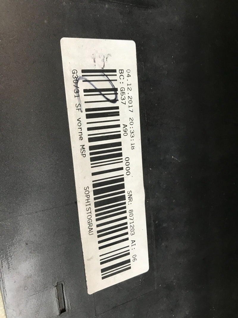 BMW 5 SERIES G30 M-SPORT 2017-20 FRONT BUMPER PDC GENUINE 5111 8064928