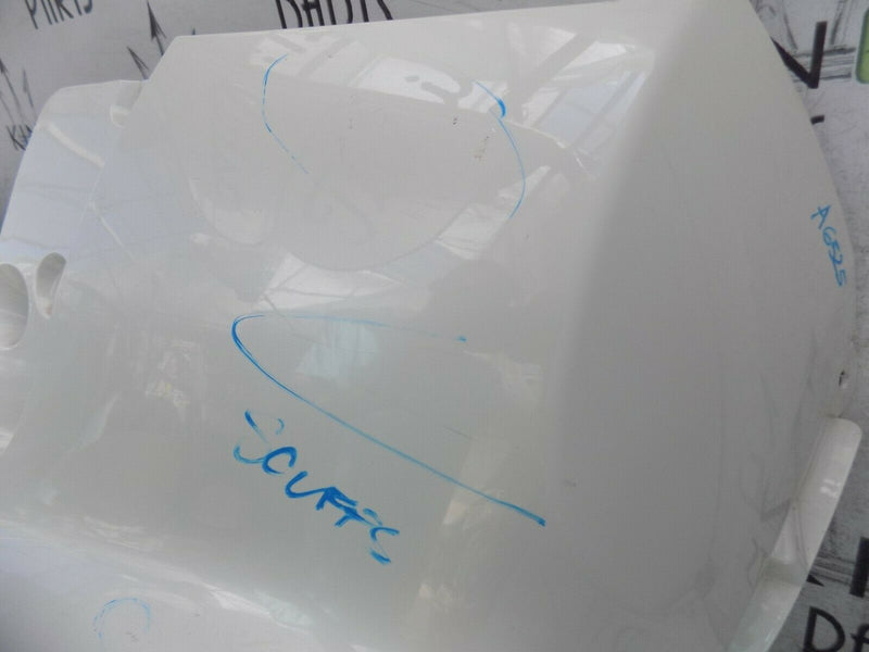 NISSAN JUKE 2014-ON FACELIFT WHITE REAR BUMPER GENUINE 85022-BV80H
