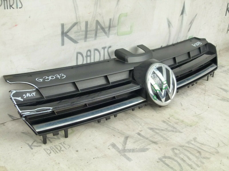 VW GOLF MK7 2013-17 FRONT BUMPER UPPER GRILL GRILLE GENUINE 5G0853653E