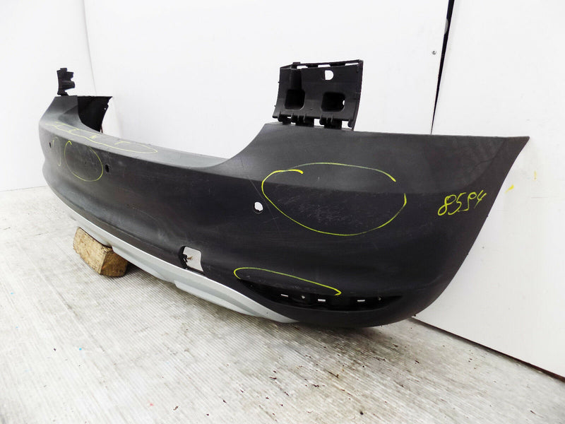 SKODA YETI (5L) 2009 2010 2011 2012 BLACK REAR BUMPER GENUINE & DIFFUSER (8594)