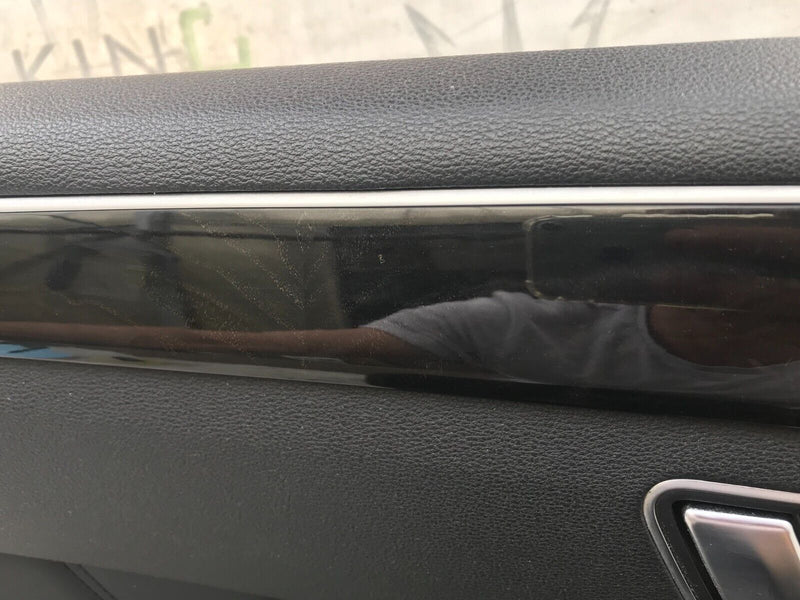 MERCEDES W212 2010-15 FRONT DOOR LEATHER CARD COVER LEFT PASSENGER SIDE