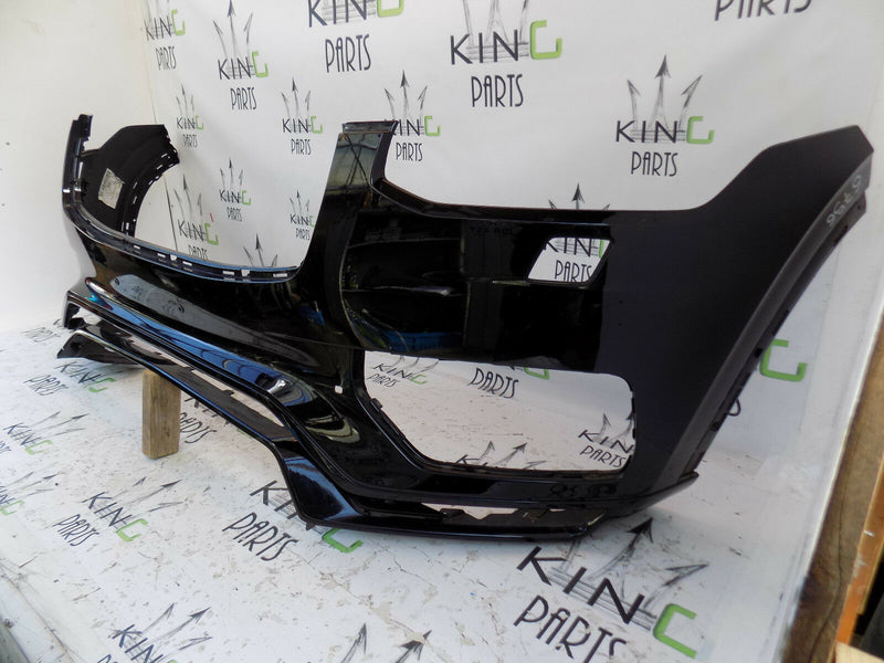 VOLVO XC90 R-DESIGN 2015-2017 BLACK FRONT BUMPER GENUINE 31353362