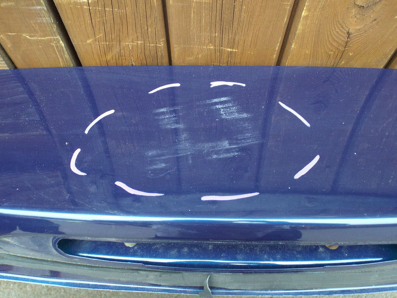 Renault Modus Tailgate Without Glass Blue