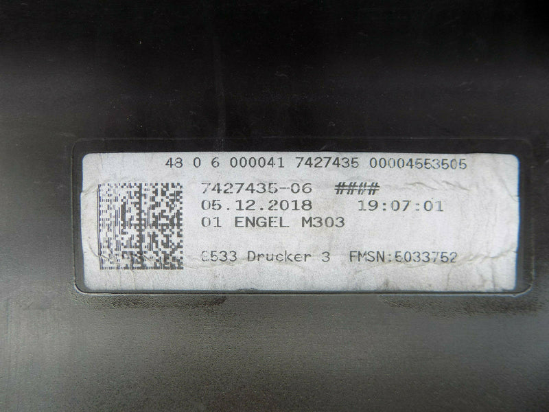 BMW 5 SERIES G30 G31 2017 2018-ON FRONT BUMPER GENUINE PDC 51117385336