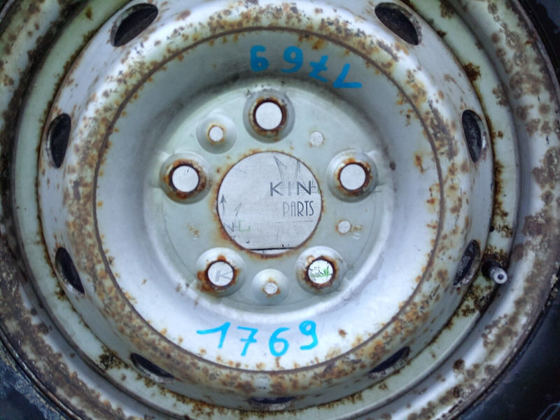 DUCATO BOXER RELAY 16" STEEL WHEEL ET68 + TYRE 225/65/16C