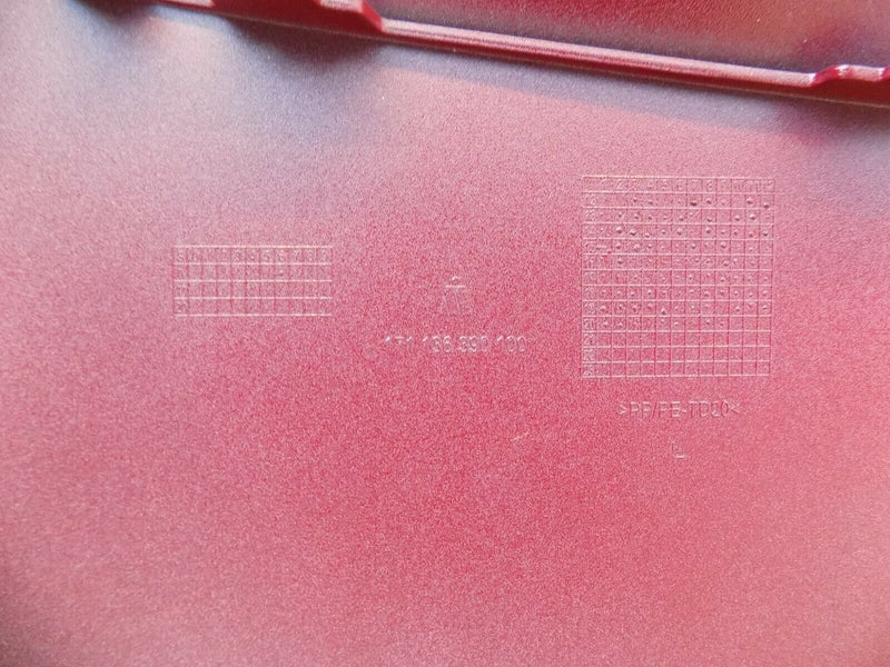 MAN TGX EURO 6 2020-ON  LEFT BUMPER CORNER UPPER BURGUNDY OEM 171136390100