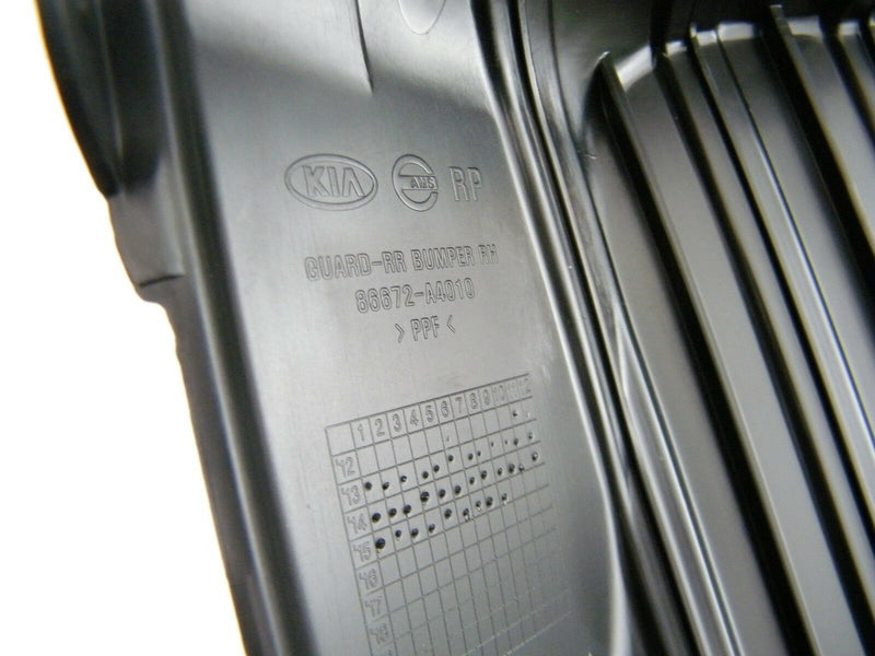 KIA BUMPER GUARD REAR RIGHT O/SR 86672-A4010 (J60)