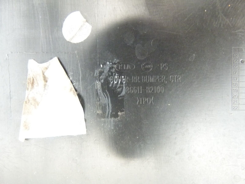 KIA SOUL MK2 2014-2017 REAR BUMPER LOWER SECTION GENUINE 86611B2100