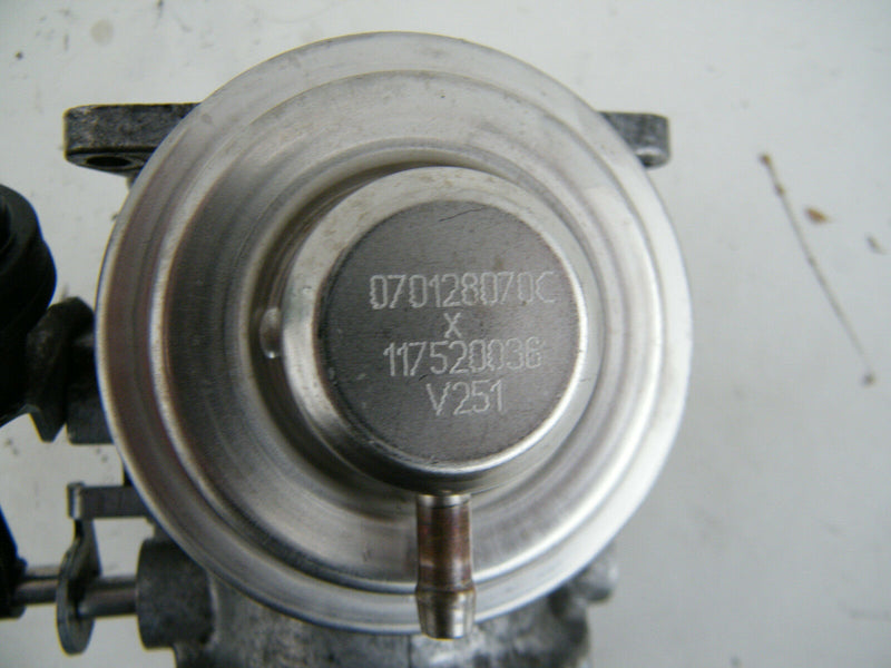 VW TOUAREG MK1 7L 02-06 THROTTLEBODY EGR THROTTLE FLAP CONTROL VALVE BUTTERFLY