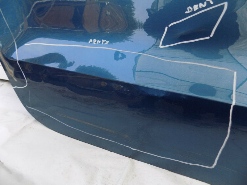 VW POLO MK5 2009-2017 REAR RIGHT SIDE DOOR PANEL IN BLUE 6R4833604A