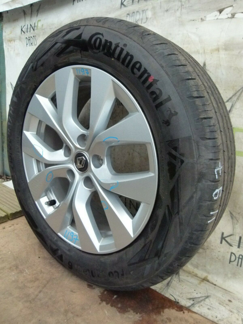 RENAULT CAPTUR MK1 GENUINE 17" ALLOY WHEEL 7Jx17 CH5-35 TYRE 215/60 R17