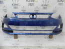 VW POLO 2017-ON GENUINE FRONT BUMPER *DAMAGE* IN BLUE 2GS807221