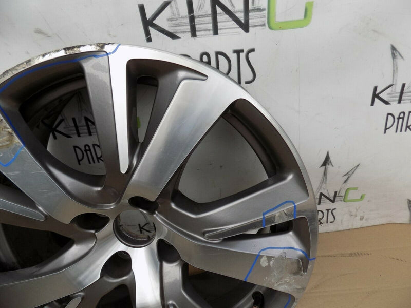 PEUGEOT 2008 17" INCH RIM ALLOY WHEEL 6.5J ET20 GREY 9678398277