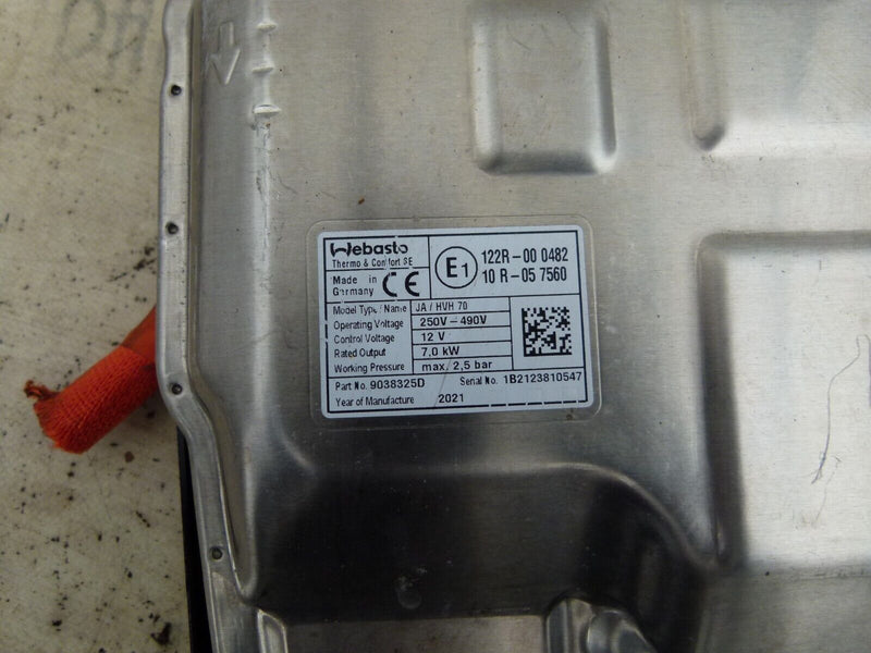 RANGE ROVER EVOQUE HYBRID L551 2019-ON HIGH VOLTAGE HEATER MODULE L8D218K600AF #