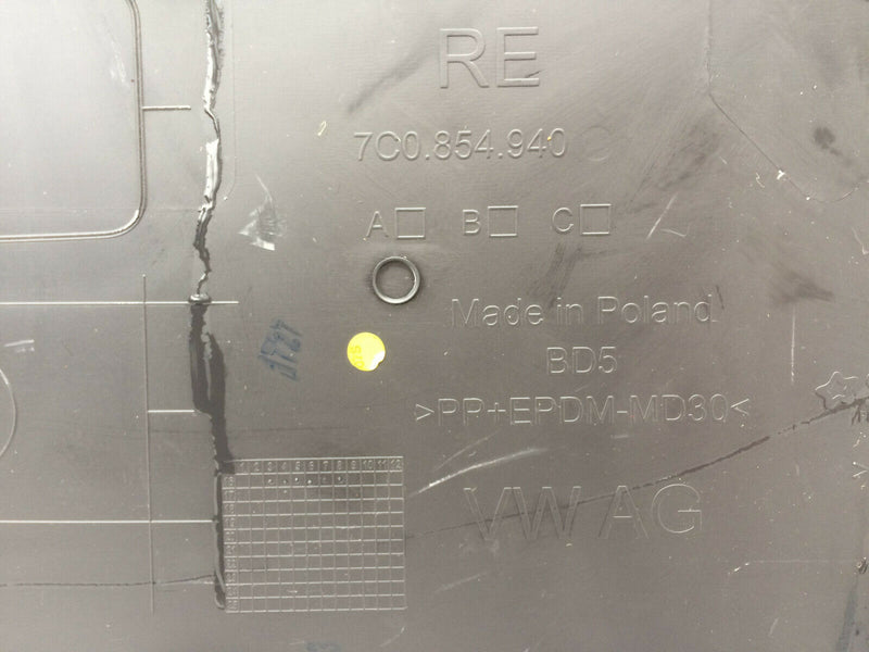 VW CRAFTER 7C 2018 DOOR TRIM MOULDING RIGHT SIDE PROTECTIVE PANEL 7C0854940