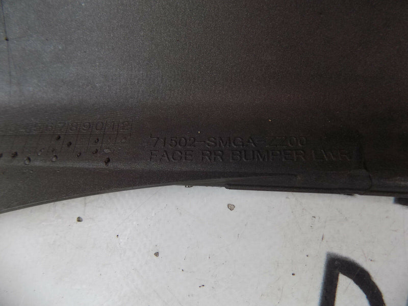 HONDA CIVIC IX MK8 2006-2010 REAR BUMPER DIFFUSER VALANCE 71502-SMGA-ZZ00