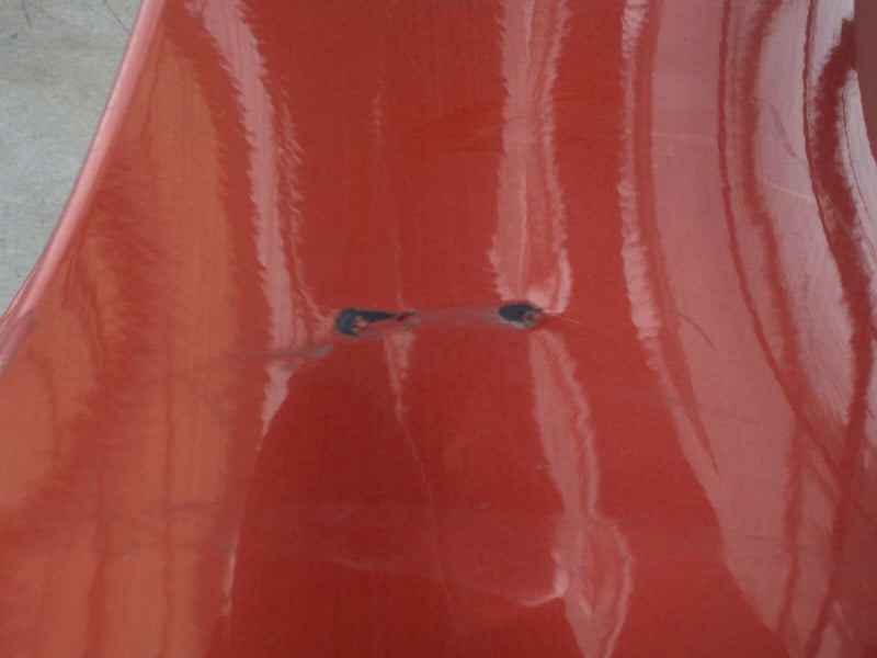 Vauxhall Meriva B Facelift 2013-On Rear Bumper Genuine Red (A3382)