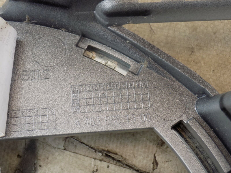 MERCEDES G-CLASS W463 2018-ON RADIATOR GRILL TRIM INNER FRAME A0038175302 SILVER