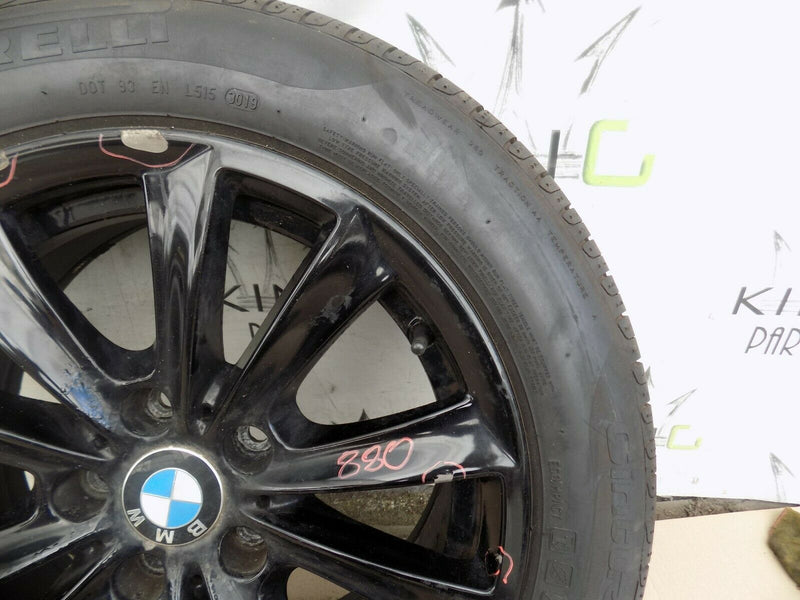 BMW  5/6 SERIES F10 F11  BLACK 8JX17" ALLOY WHEEL WITH TYRE GENUINE 6780720