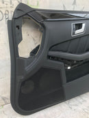 MERCEDES W212 2010-2015 FRONT DOOR LEATHER CARD COVER RIGHT DRIVER SIDE