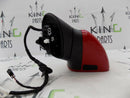 PORSCHE CAYENNE II 2011-2017 RIGHT DOOR SIDE WING MIRROR LIGHT RED 11+2 PIN