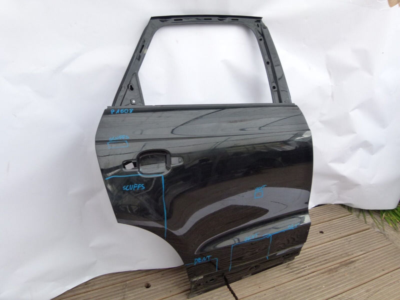 AUDI Q3 8U 2011-2018 REAR DOOR PANEL RIGHT DRIVER SIDE IN BLACK