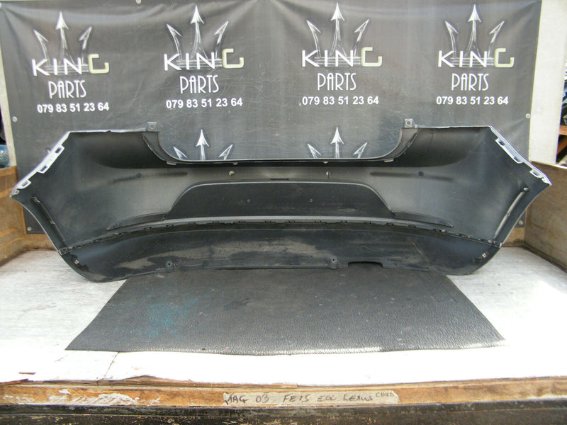 SEAT IBIZA IV MK4 2008-12 REAR BUMPER SILVER GENUINE 6J4807421 14884SG4 (A0278)