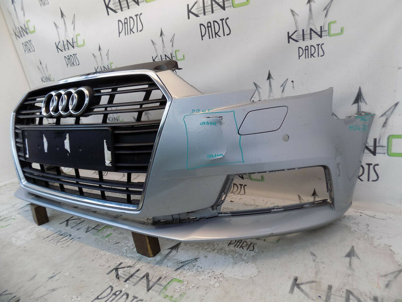 AUDI A3 8V3 SE FACELIFT 2017 - 2018  FRONT BUMPER GENUINE 8V3807437AF