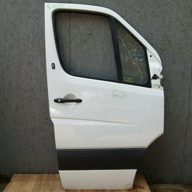MERCEDES SPRINTER W906 06-17 RIGHT SIDE FRONT DOOR PANEL & LOCK & WINDOW