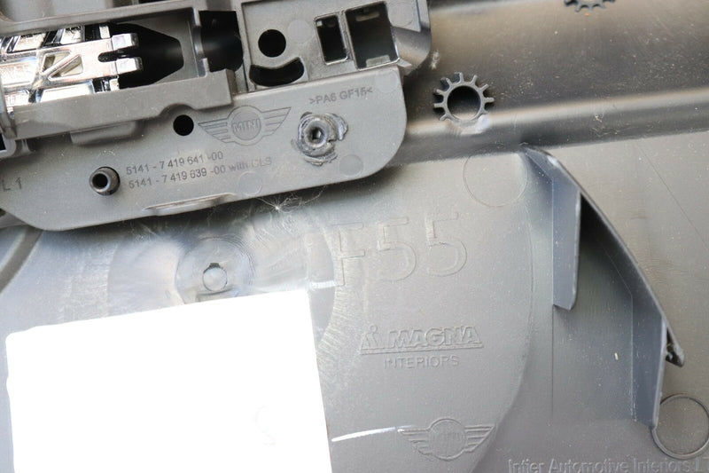 MINI ONE/ S/ COOPER F55 2014-ON 5DR FRONT LEFT DOOR CARD PANEL TRIM INTERIOR RHD
