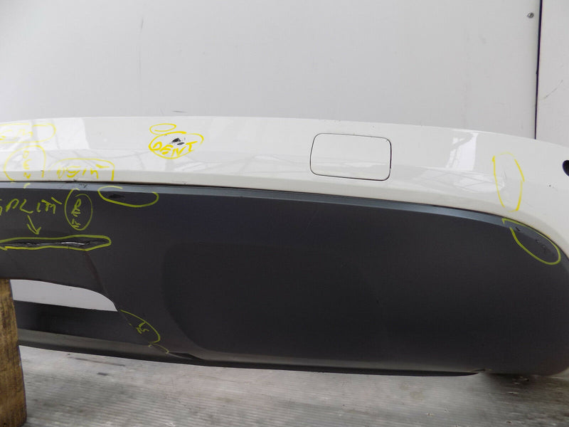 AUDI Q3 SPORT 2014 2015 2016 FACELIFT WHITE REAR BUMPER & DIFFUSER
