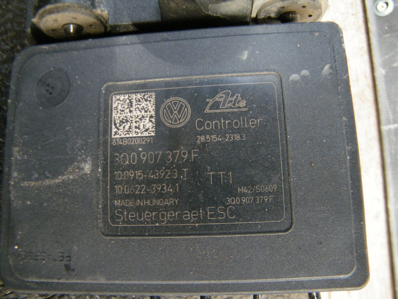 AUDI VW SEAT SKODA ABS PUM CONTROL BRAKE CONTROLLER UNIT GENUINE 3Q0907379F