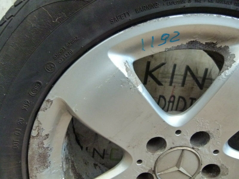 MERCEDES W211 GENUINE ALLOY WHEEL 16" 7.5Jx16H2 ET42 TYRE 225/55 R16