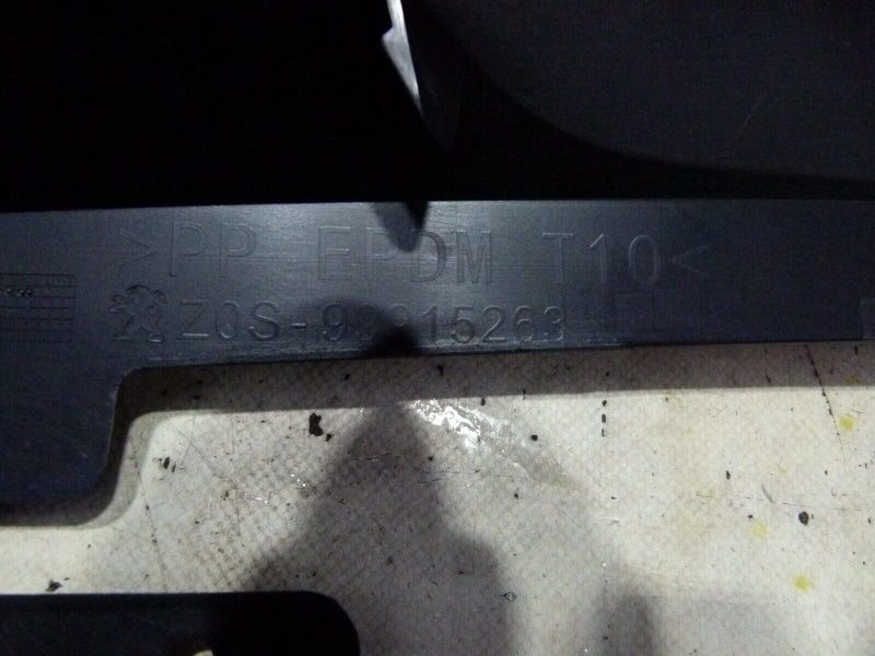 PEUGEOT 208 2019-ON REAR BUMPER LOWER DIFFUSER GENUINE 9825170280