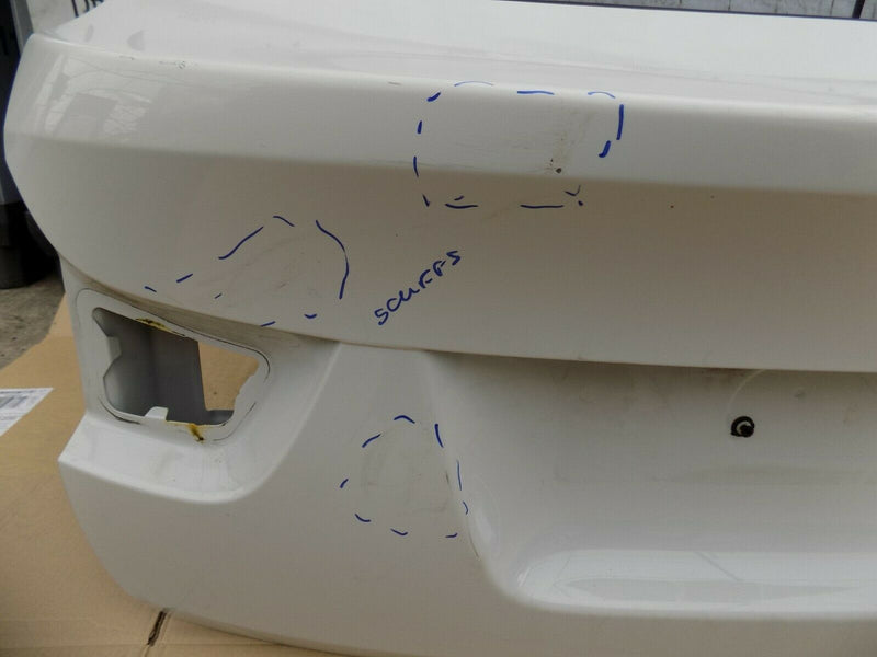 BMW X6 2008-2014 E71 TAILGATE BOOT LID PANEL + GLASS WHITE