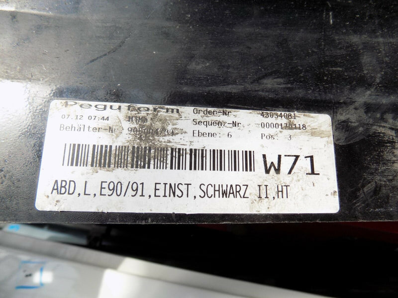 BMW 3 SERIES E90 E91 LEFT 2006-2012 SIDE SKIRT N/S GENUINE BLACK 7062297