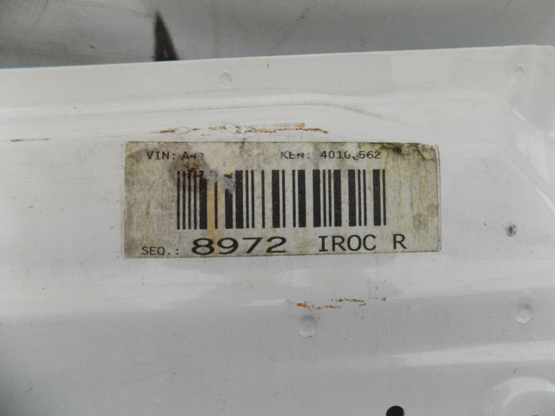 VW SIRICCO MK3 2009-2018 DOOR FRONT RIGHT DRIVER SIDE GENUINE WHITE