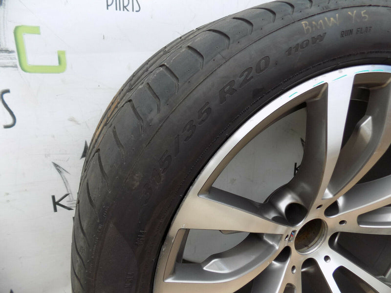 BMW X5 X6 469 M SPORT 20" INCH ALLOY WHEEL + TYRE 315/35/R20 11JX20H2