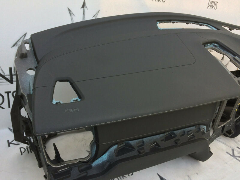 VOLVO XC60 2018- (T6, HYBRID) DASHBOARD LEATHER GENUINE WHITE THREAD 31417571