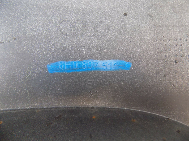 AUDI A4 B7 CONVERTIBLE 2002-2006 SILVER REAR BUMPER GENUINE PDC 8H0807511
